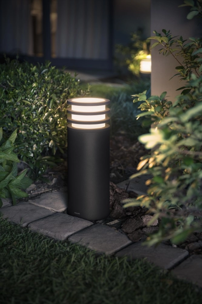 Garden lamp round Hue Lucca 40cm Anthracite Philips 8718696166055
