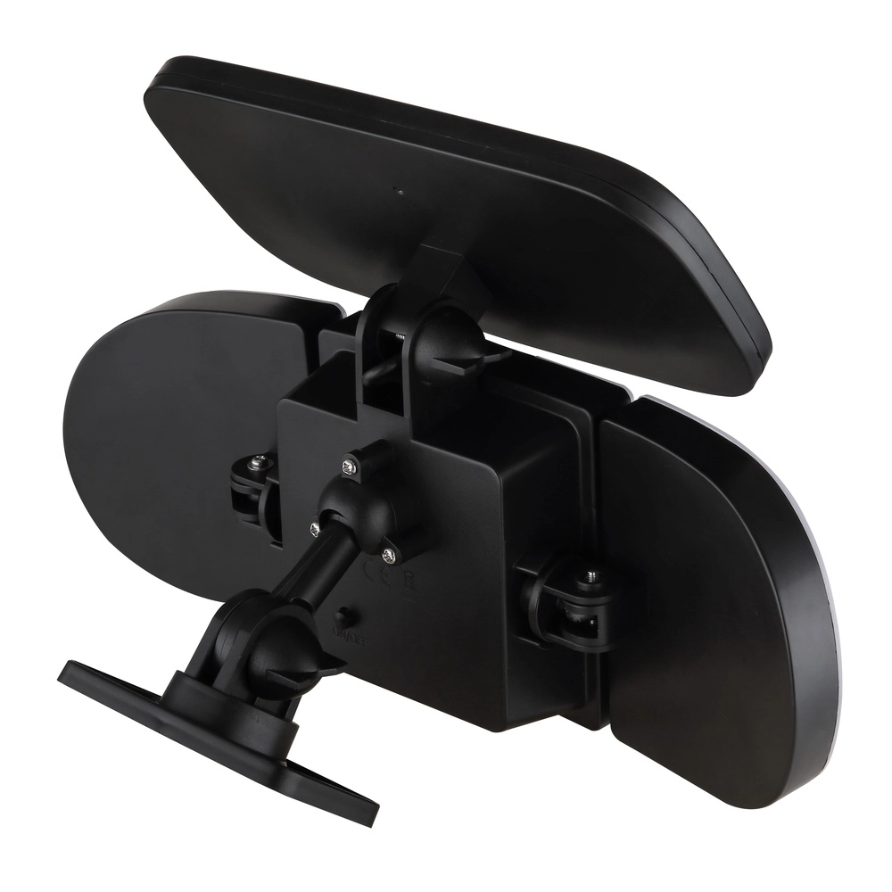 Black wall lamp Torqen Solar Globo 9007371459063