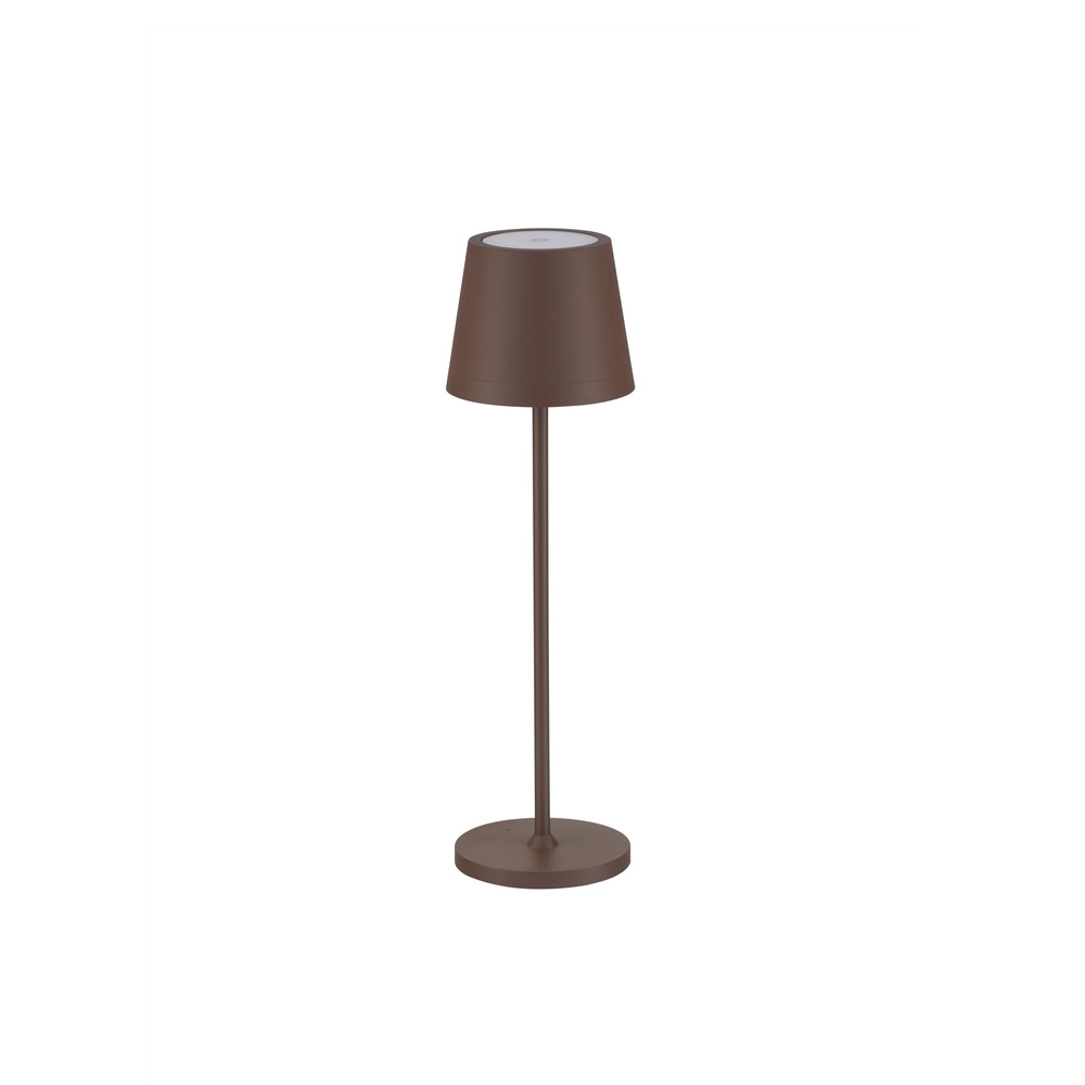 Rechargeable table lamp Seina Rusty brown Lyora 5212017444424