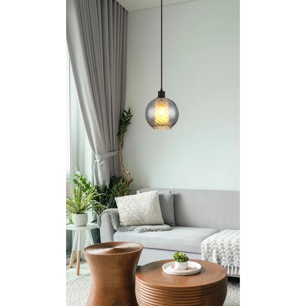 Design pendant lamp Ulf Black Globo 9007371531707