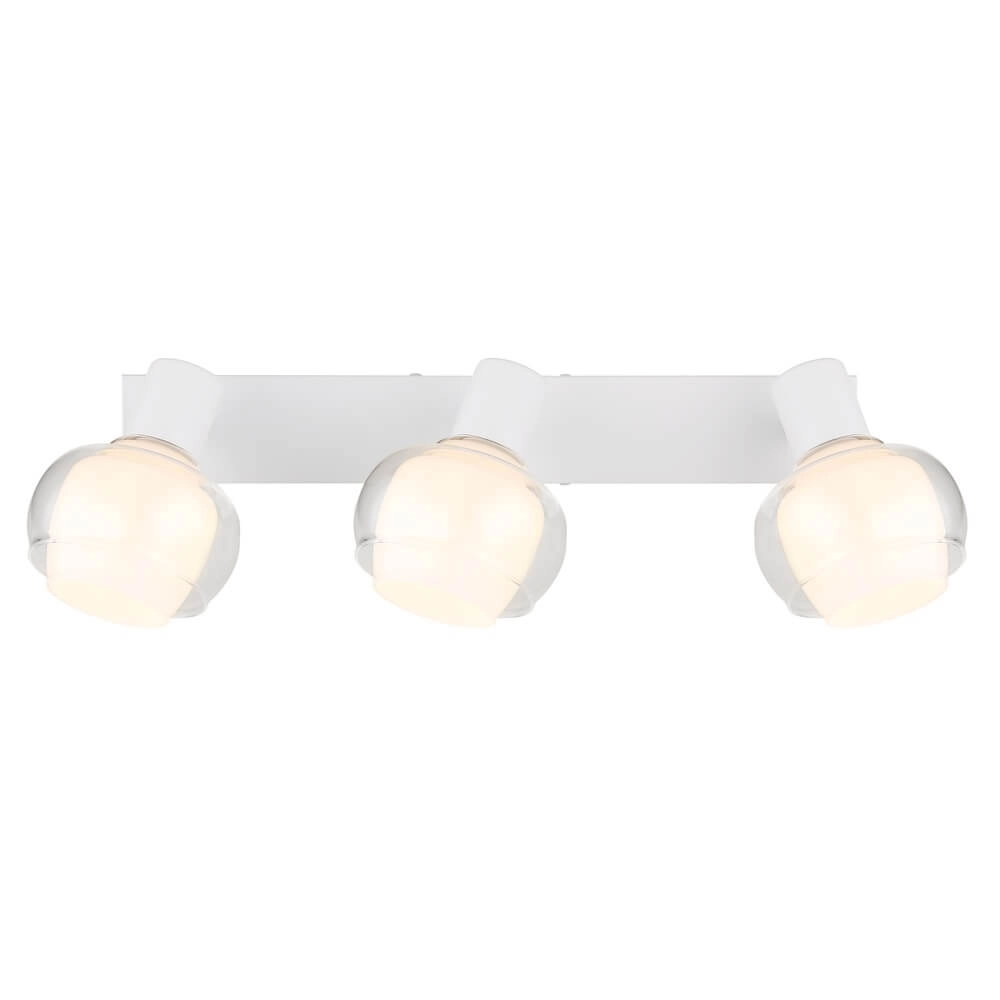 White ceiling lamp Tokki 3-light Globo 9007371449040