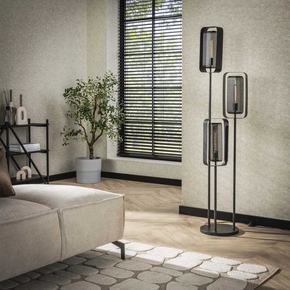 3L Metal Mesh Floor Lamp Mesh 170cm Lyora 8716803512184