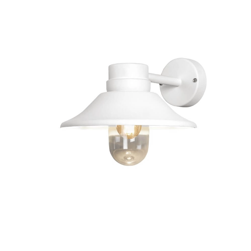 Country wall lamp Vega white