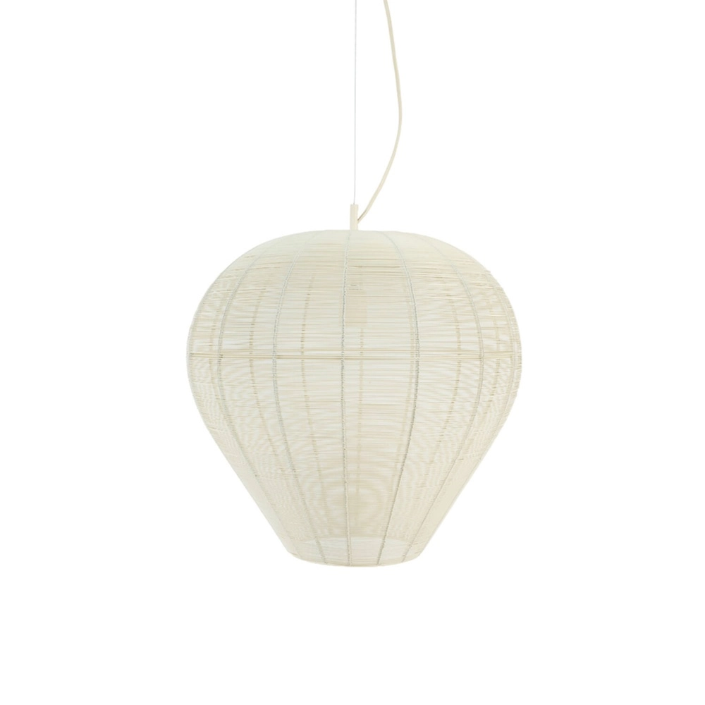Scandinavian pendant lamp Horan Ø 50cm white
