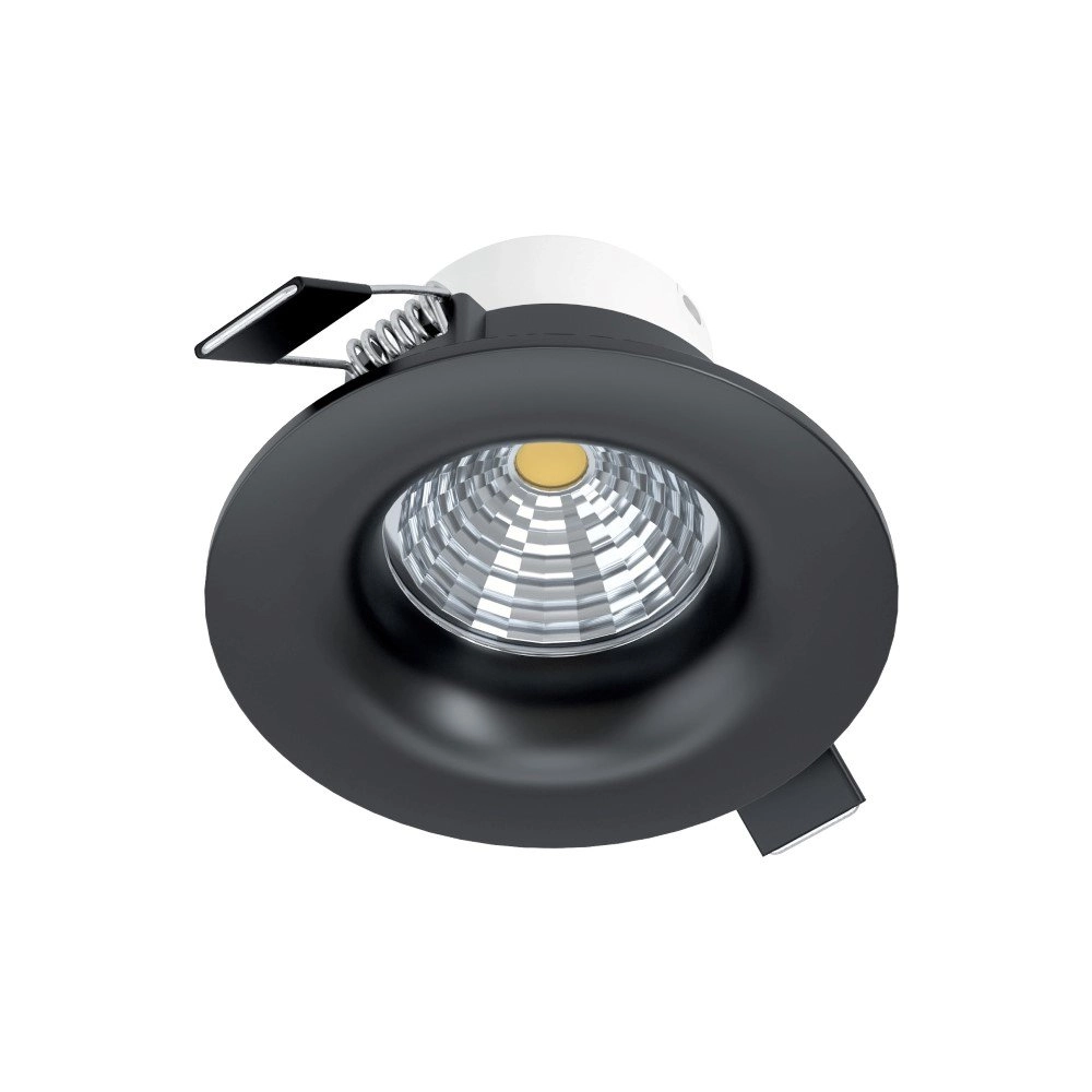 Black recessed spot Saliceto
