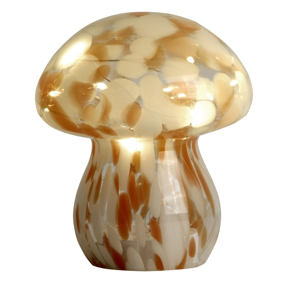 Table lamp Amelia mushroom orange