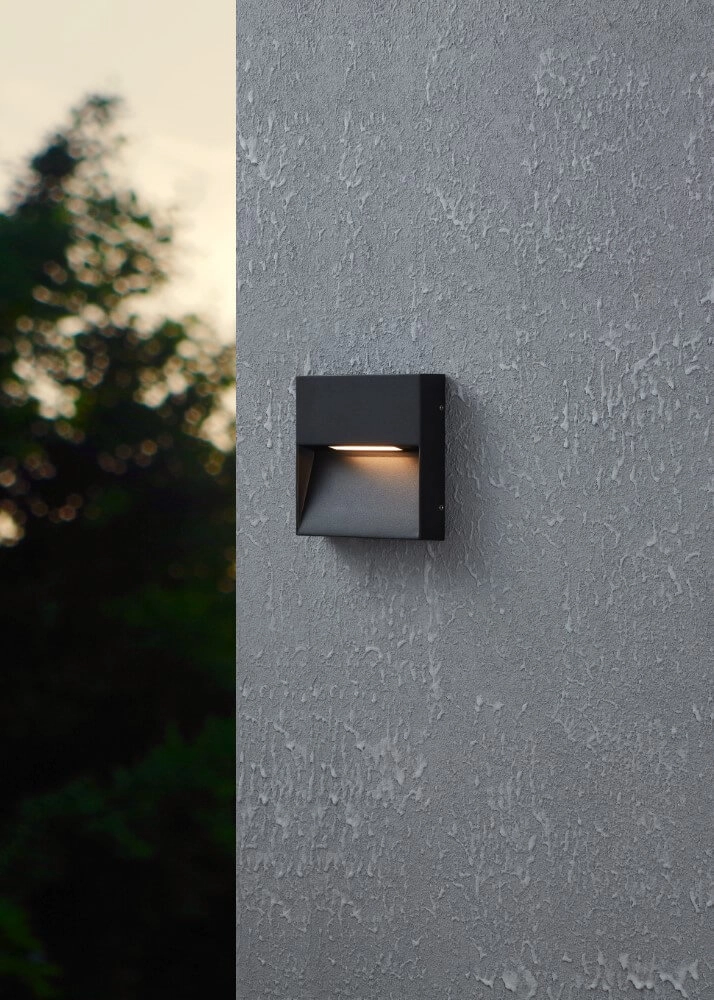 Black stair lighting Maruggio square - outdoor Eglo 9008606264025