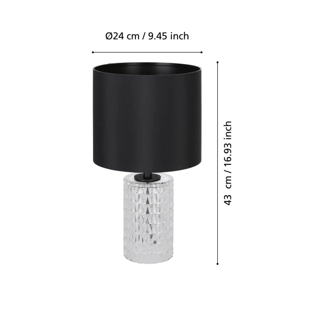 Table lamp Sapuara Ø 24cm - with crystal Stars of Light 9002759399795