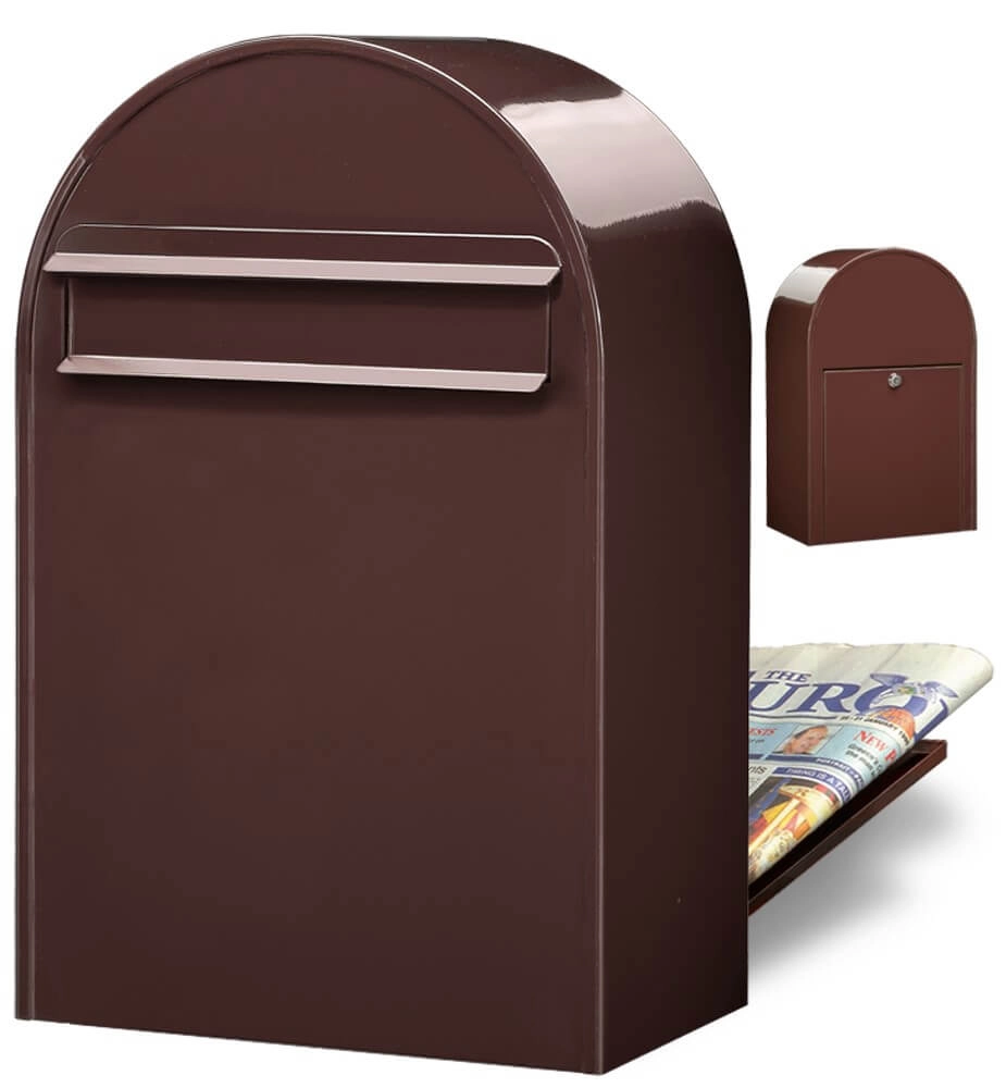 Mailbox Classic B 8017 Dark brown