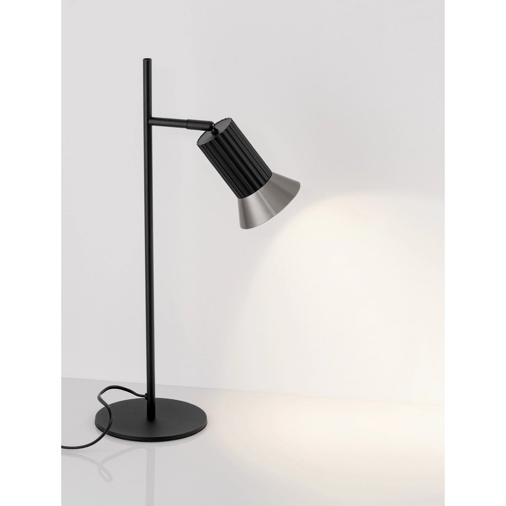 Design table lamp Luvia black with bronze