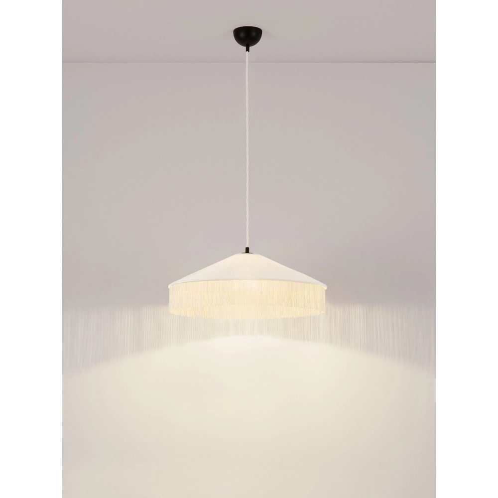 Tiffany pendant lamp Velvy beige Lyora 5212017493781