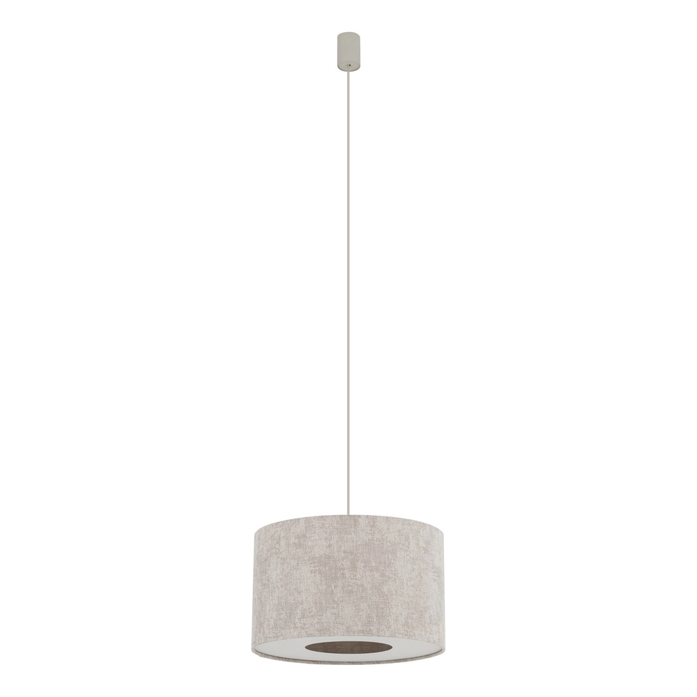 Pendant lamp Cedro sand brown Ø 40cm