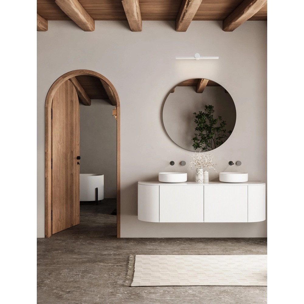 Design wall lamp Breggo white 61cm Lyora 5212017447395
