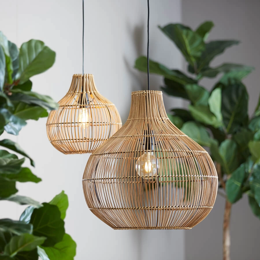Pendant lamp Pacino rattan Ø 30cm Light & Living 8717807614539