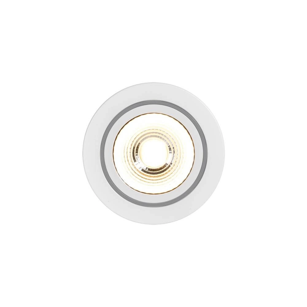 Round recessed spotlight Alec white Nordlux 5704924006951