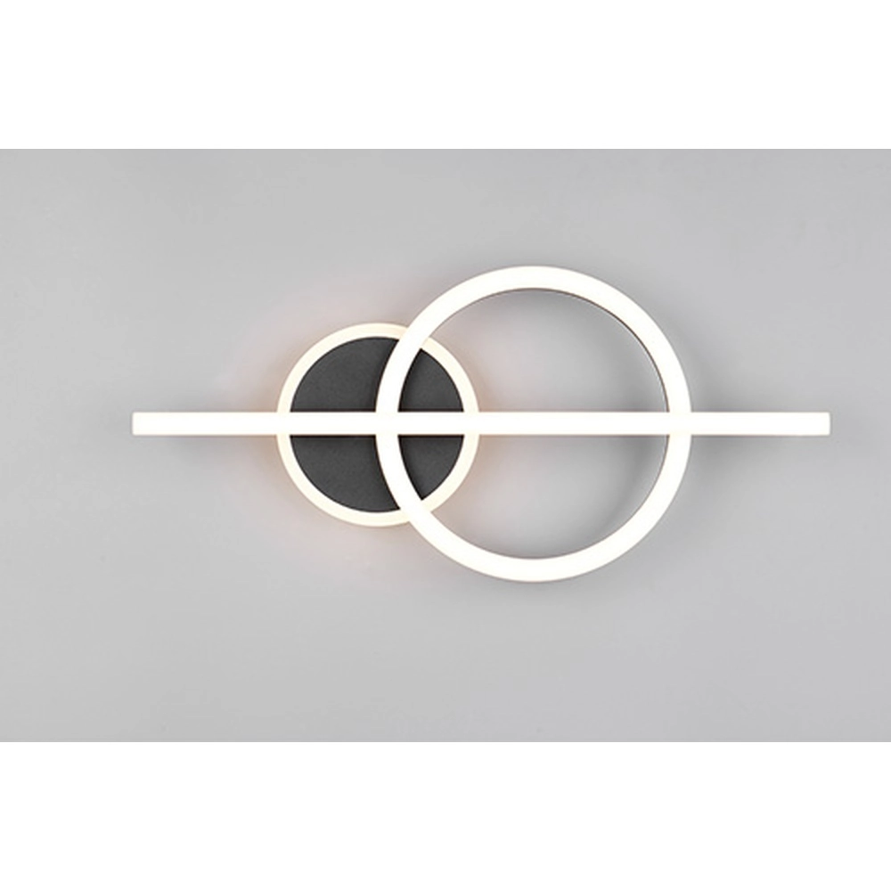 Ceiling lamp Welis Modern Black