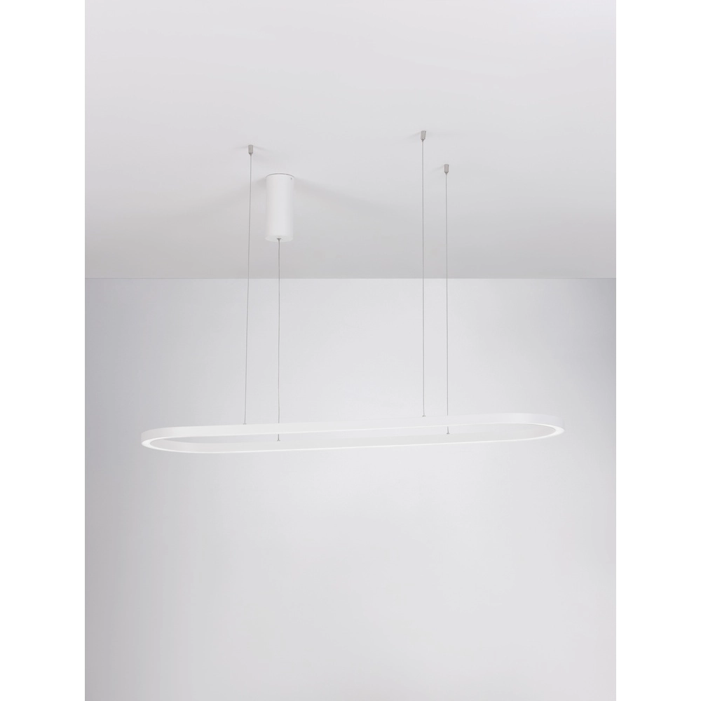 Oval pendant lamp Cuppe white Lyora 5212017438508