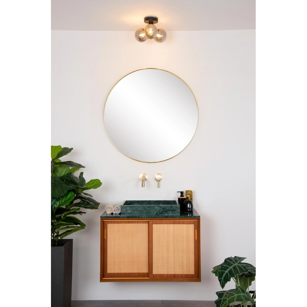 Ceiling lamp Trudy black 3-lights Lucide 5411212741028
