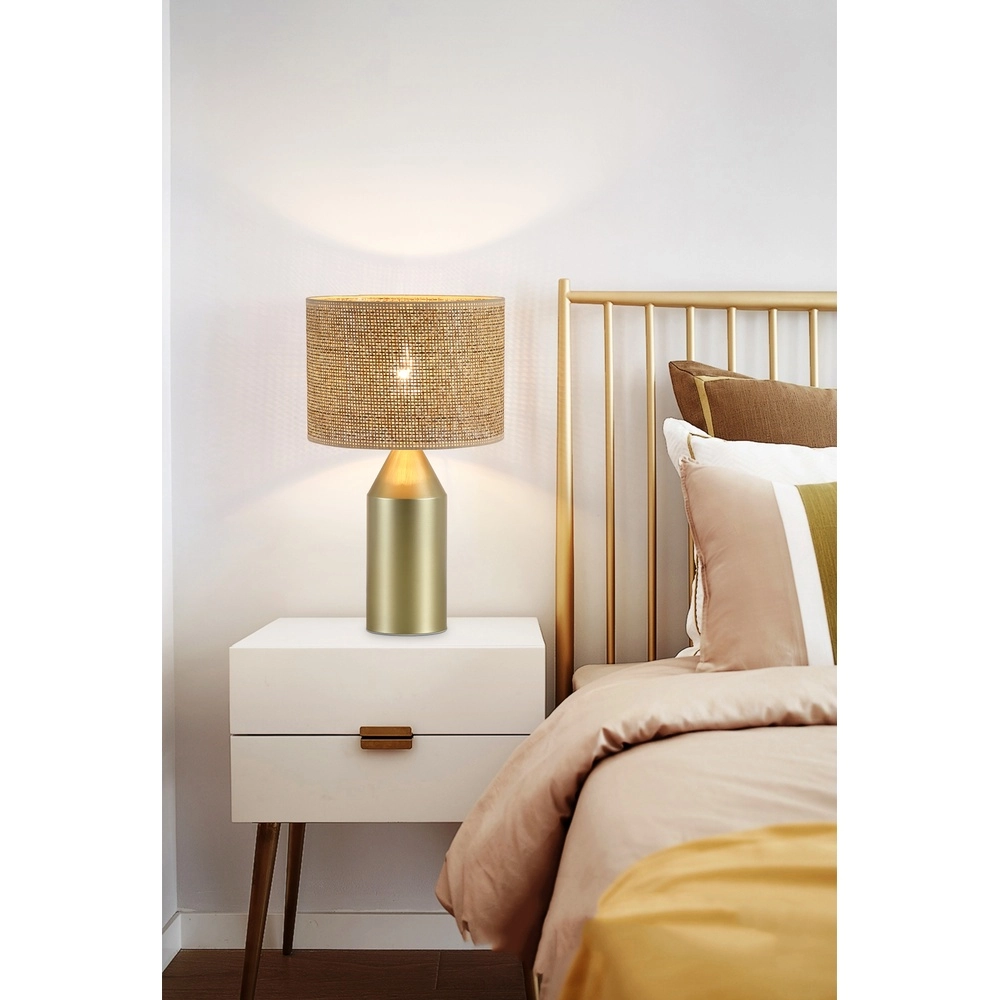 Table lamp Pheobe gold Searchlight 5053423300788