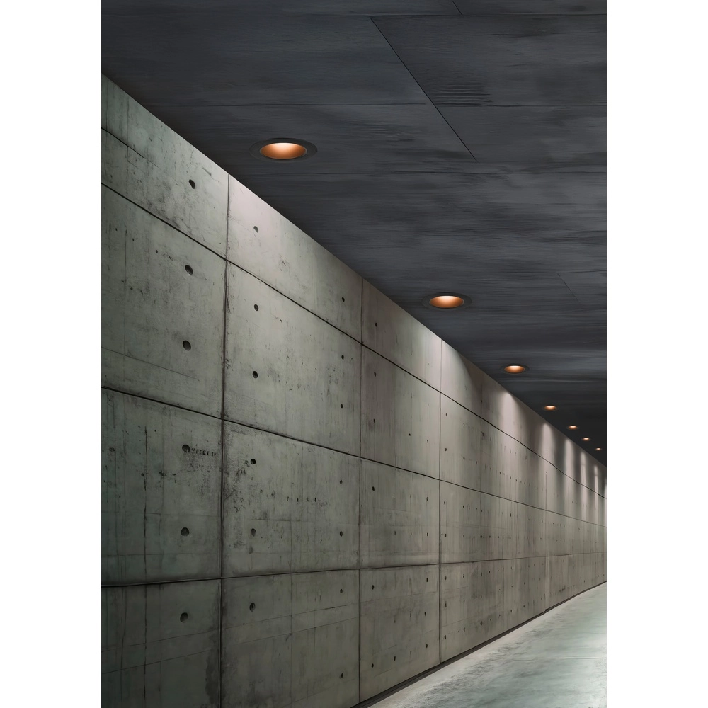 Recessed spotlight Virunga black Trio 4017807657944
