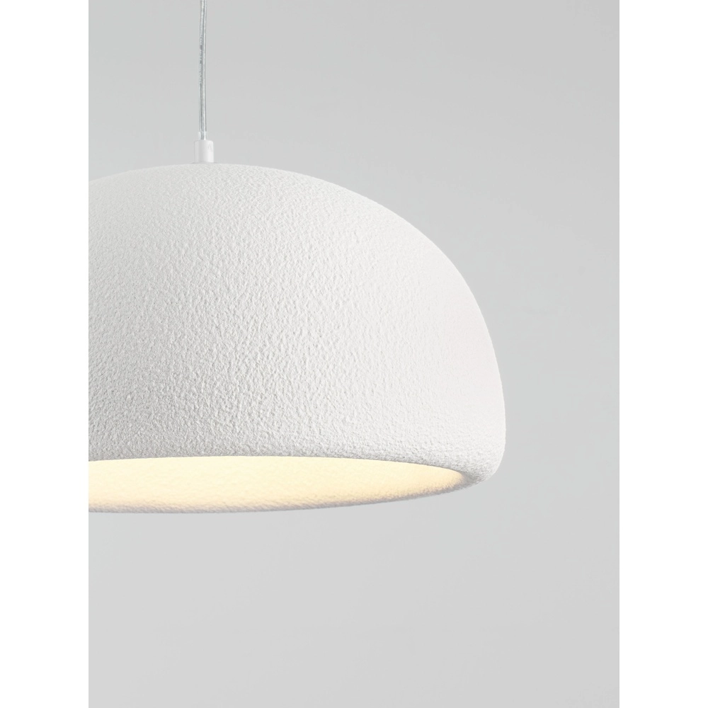 Modern pendant lamp Davo white Ø 43cm Lyora 5212017495686