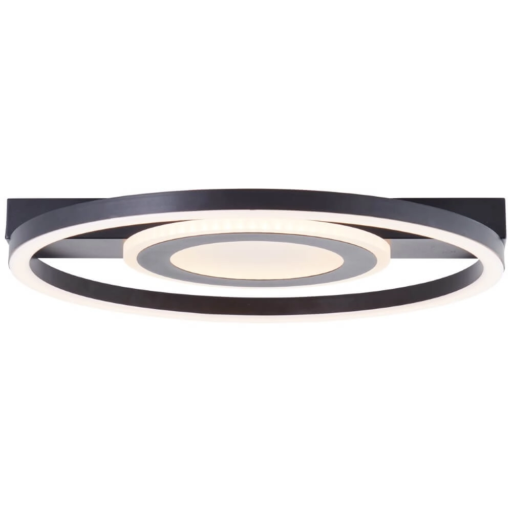 Ceiling lamp Maureen Ø 37cm black Brilliant 4004353420061