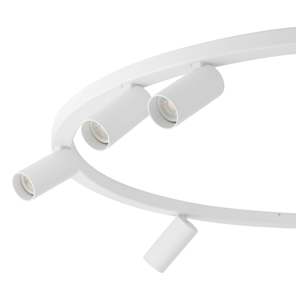 Circle surface-mounted spotlights Fourty 7x GU10 - white Lyora 5903139119450