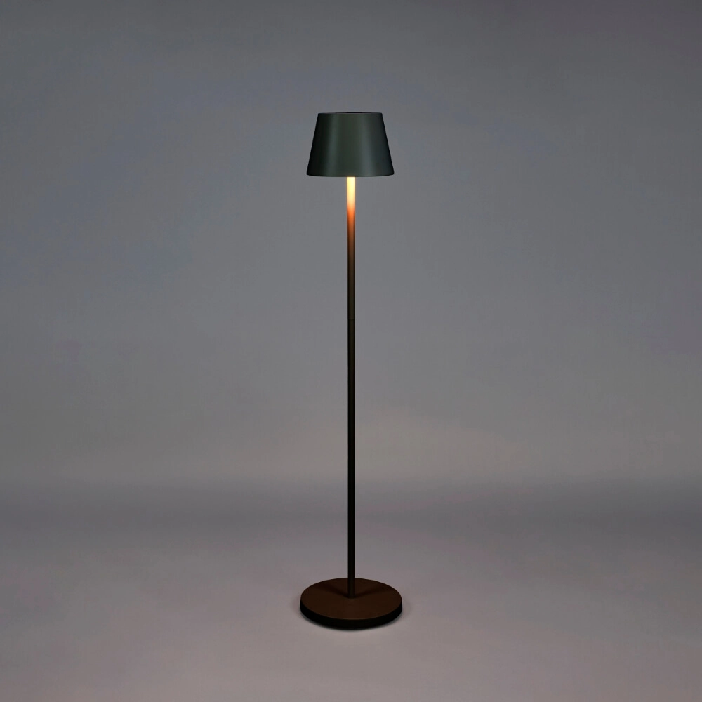 Rechargeable floor lamp Pomezia Medium black KonstSmide 7318307841756