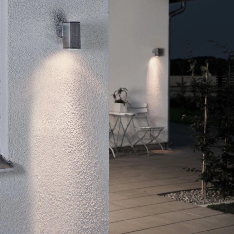 Design wall spot Monza Downlight metallic grey KonstSmide 7318307908312