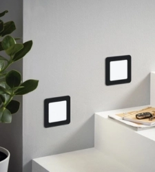 Black LED spotlights