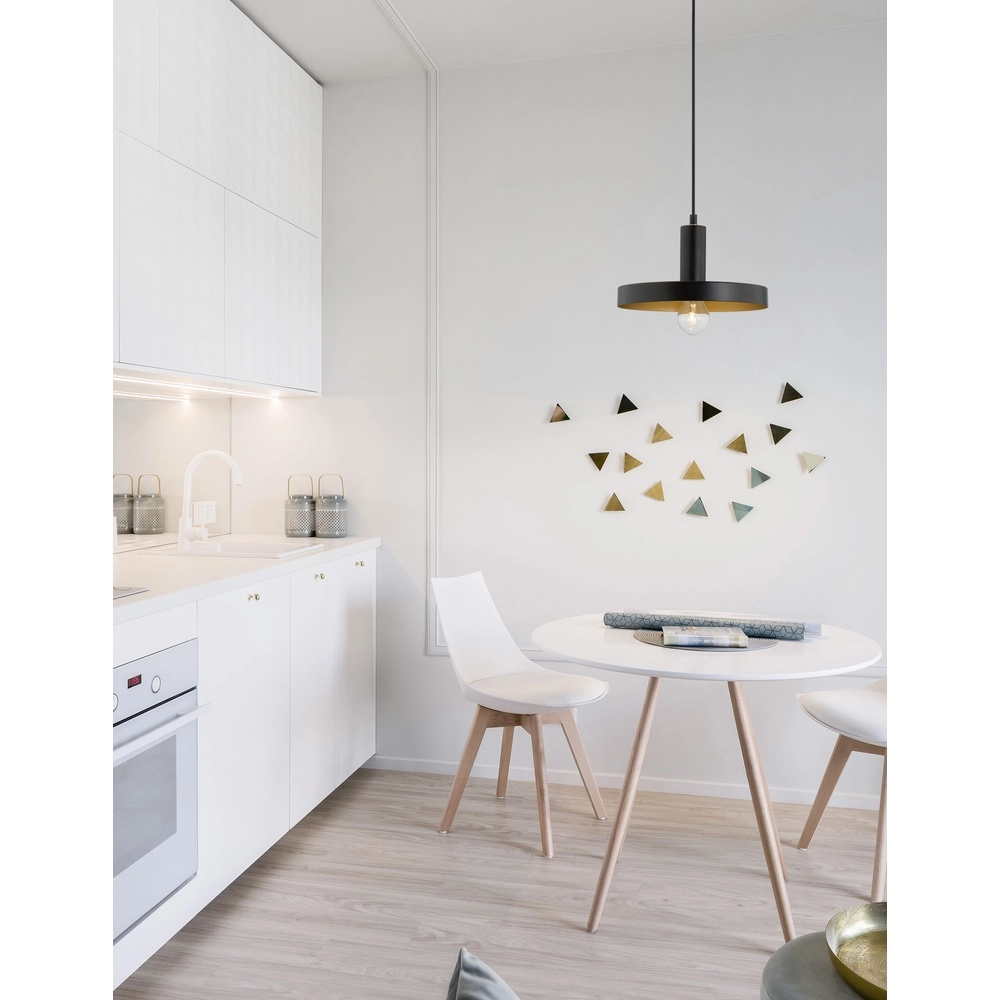 Design pendant lamp Garni Single Black Lyora 5212017420763