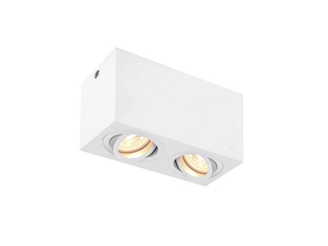 Ceiling lamp Triledo GU10 2-light 16cm white