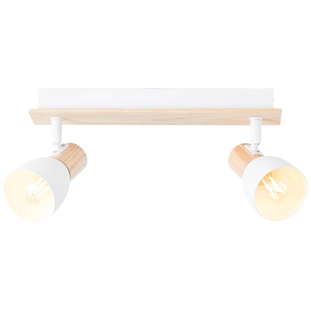 Ceiling lamp Daintree 2-light white Brilliant 4004353408724