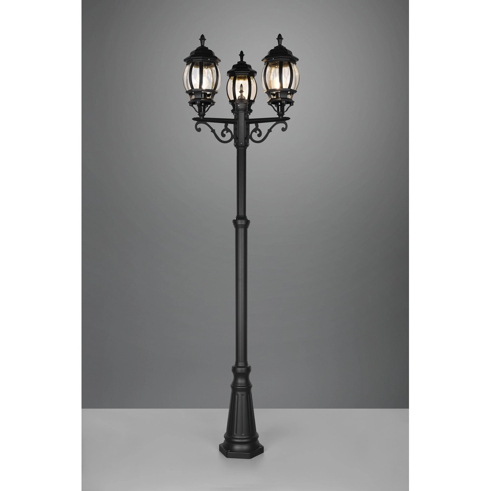 Lantern Elvo 3 crown black Trio 4017807543841