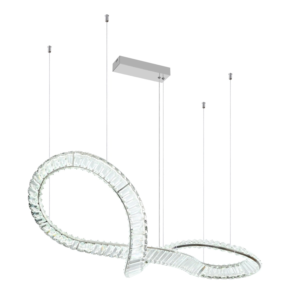 Design pendant lamp Neil Unique chrome Globo 9007371507412