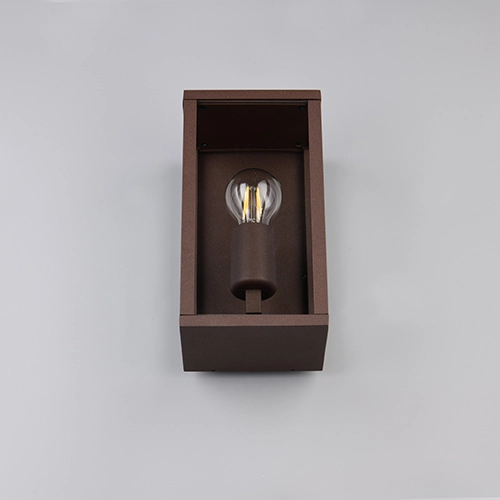 Modern wall lamp Garonne S rust brown Trio 4017807687378