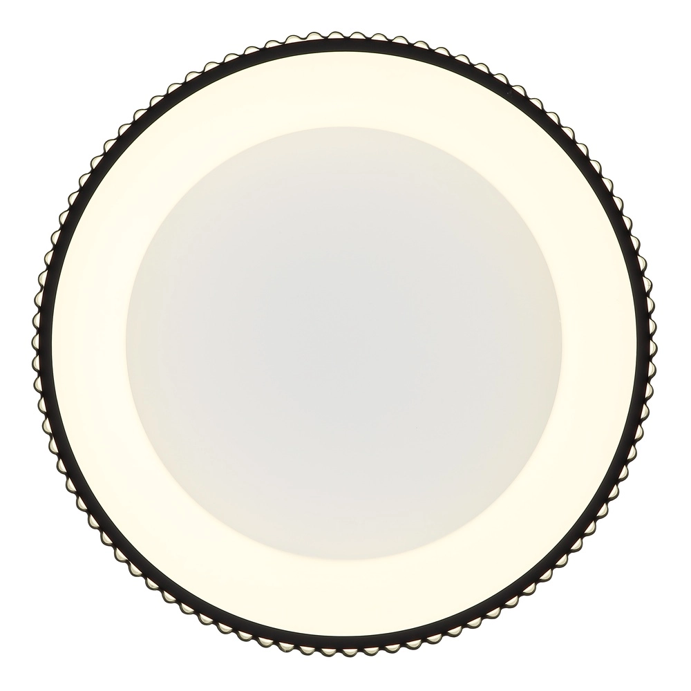 Ceiling lamp Kemp black Ø 46cm Globo 9007371575268