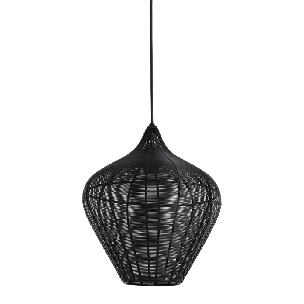 Pendant lamp Alvaro black Ø 36cm