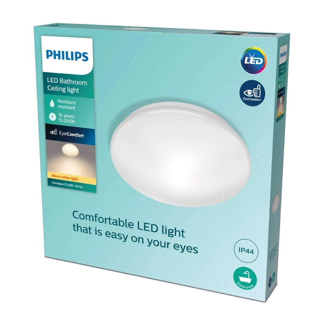 Bathroom ceiling light Canopus Ø 39cm Philips 8718699777296