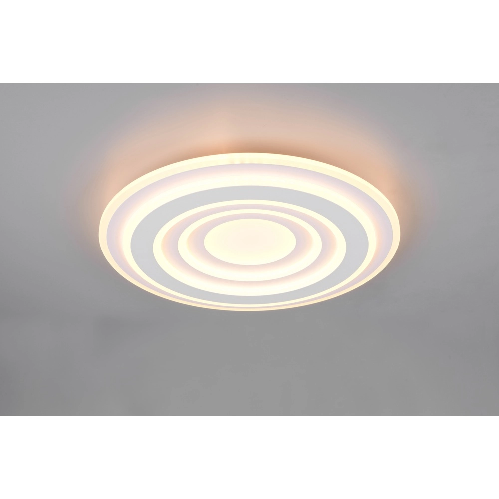 Modern ceiling lamp Costa white Ø 48cm Trio 4017807653557