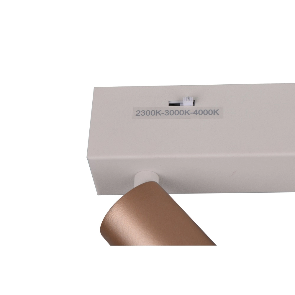 Surface-mounted spot Ambala mocha brown Trio 4017807656077