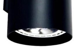 Black wall spotlight Tube Lyora 5903139932097