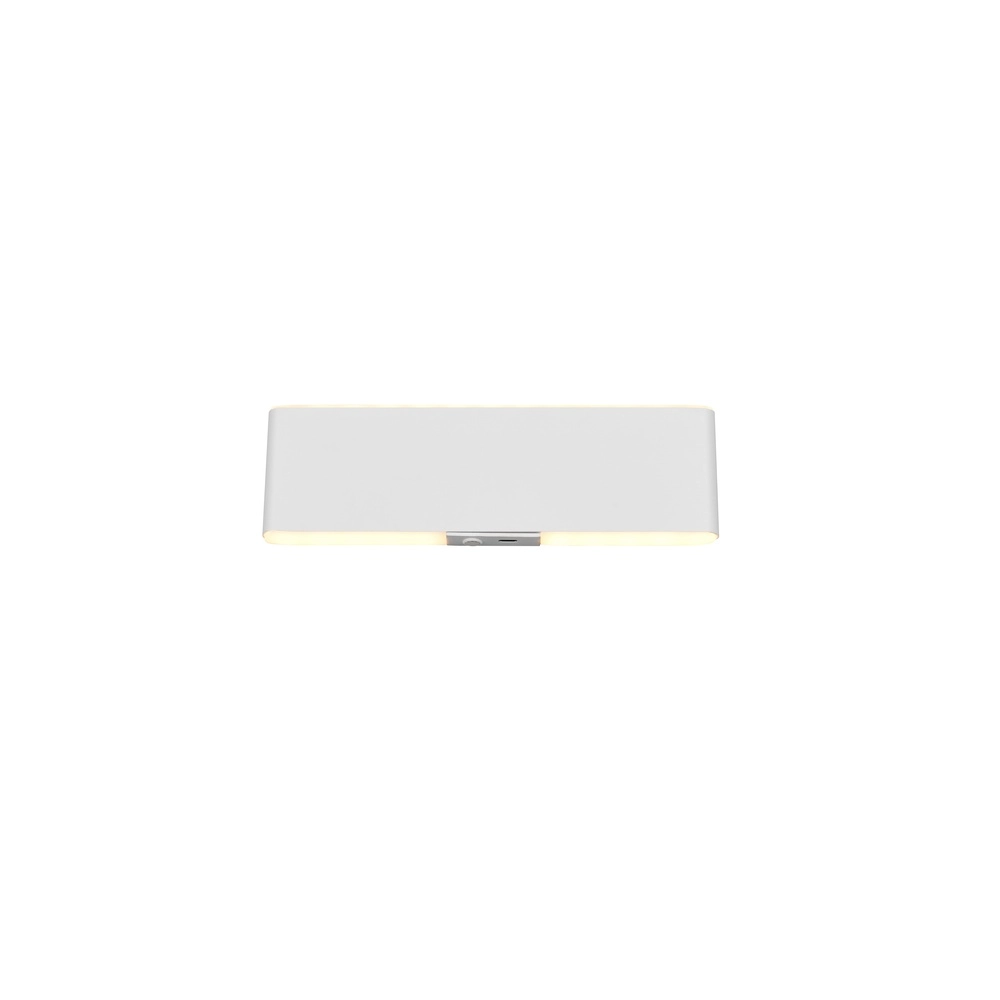 Modern wall lamp Conchita white 22cm Trio 4017807655636