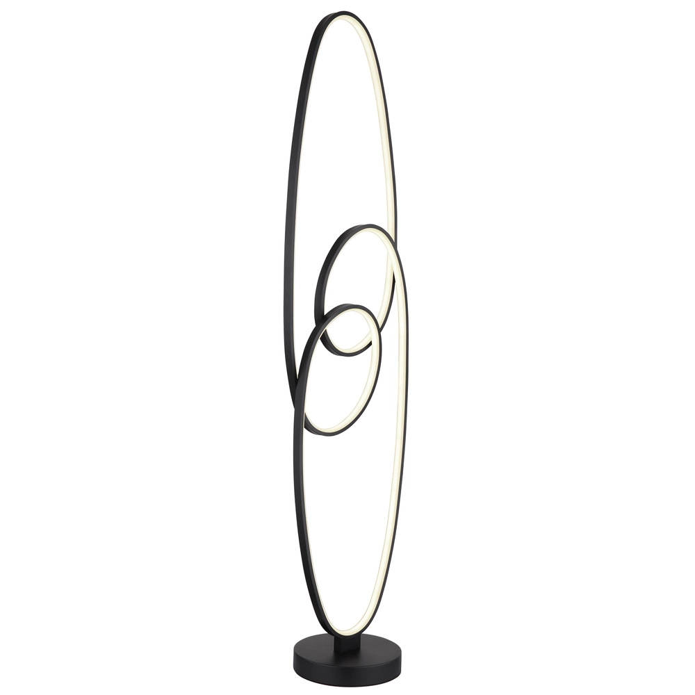 Design floor lamp Spira Black