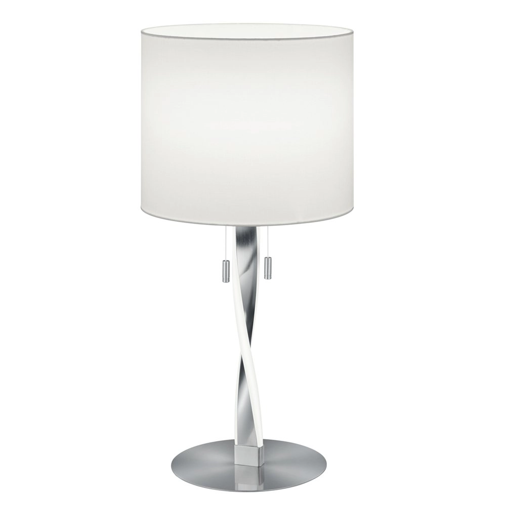 Table lamp Nandor 62cm metallic gray Trio 4017807380453
