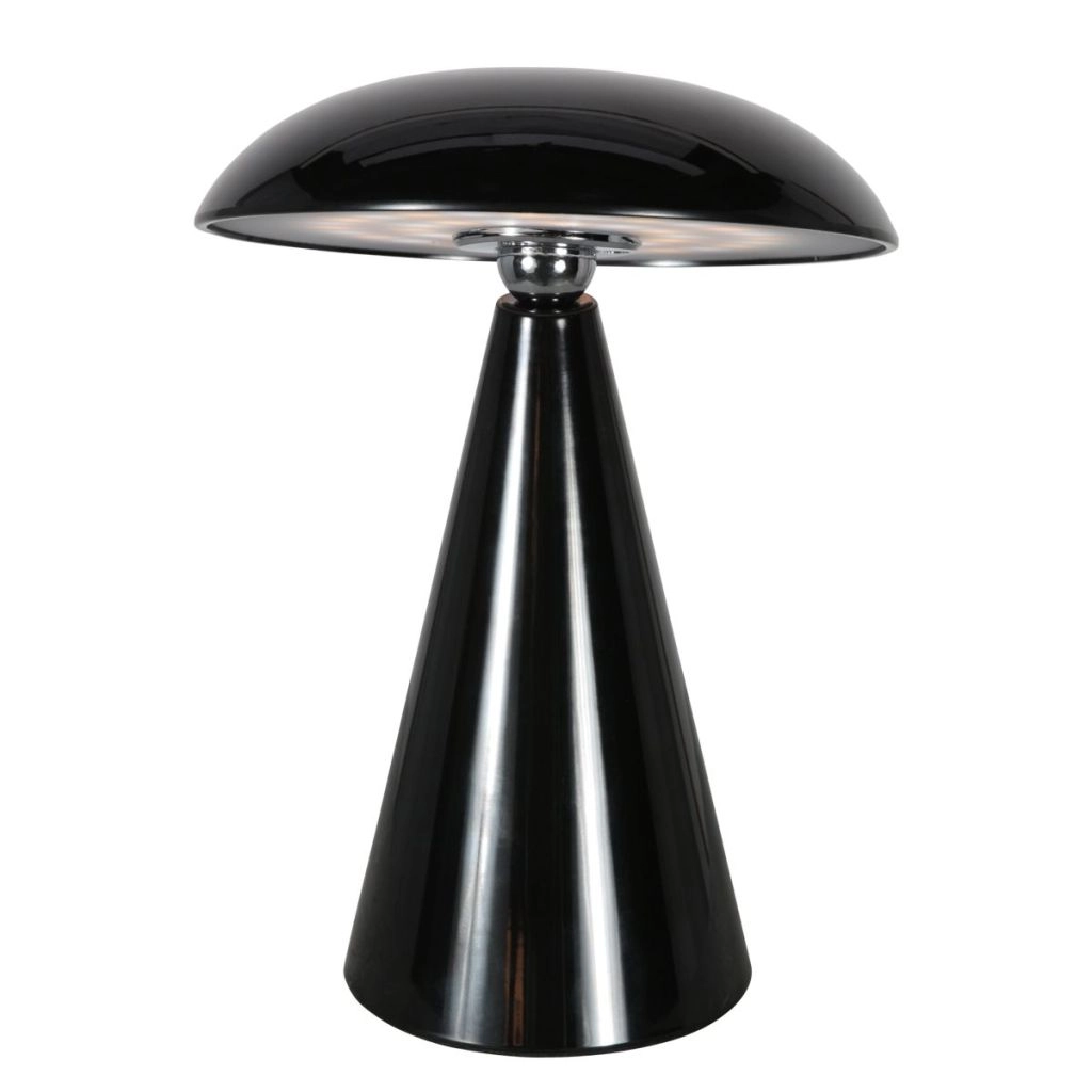 Rechargeable table lamp Mush Black