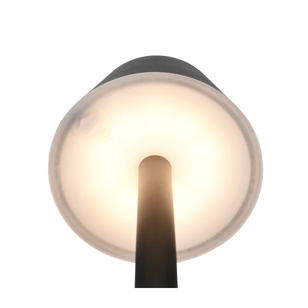 Rechargeable table lamp Vidal black Trio 4017807644838