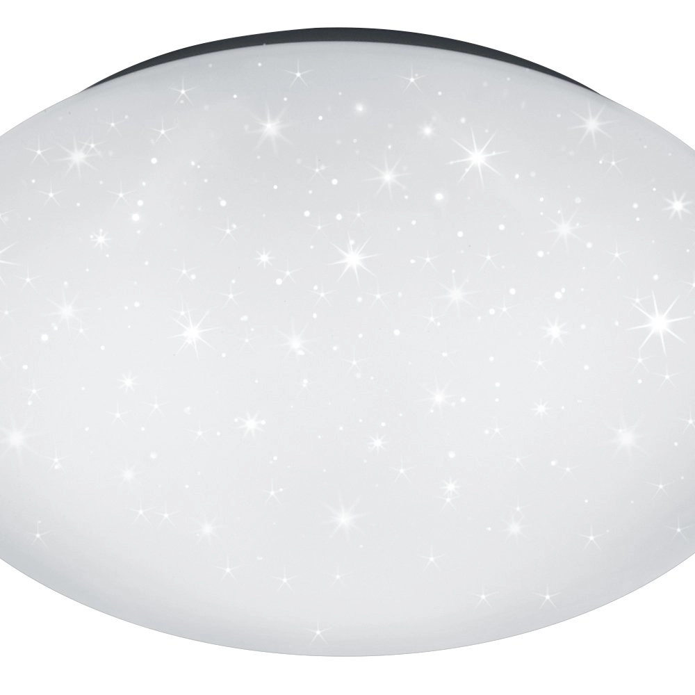 LED flush ceiling light Potz with star effect Trio 4017807355468