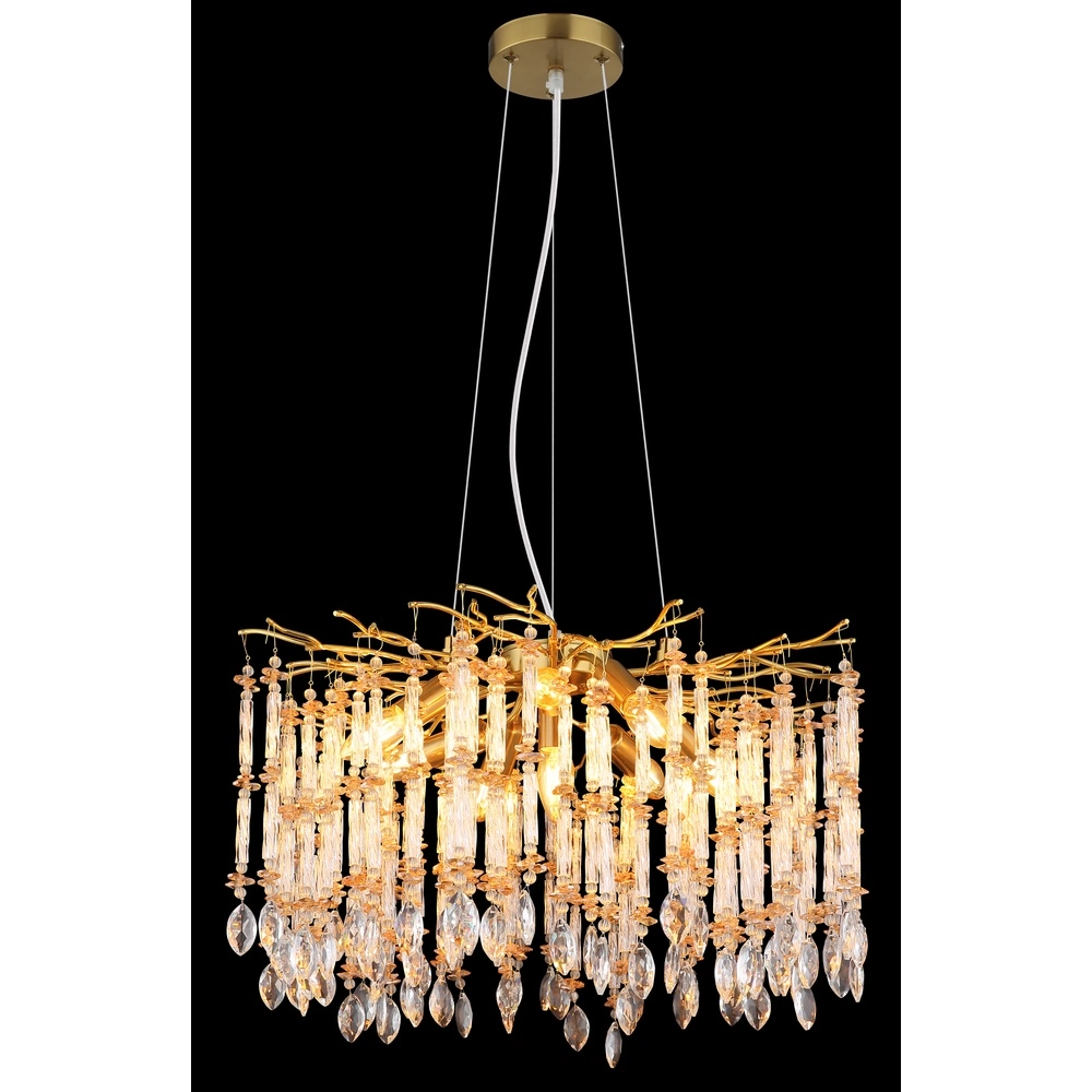 Pendant lamp Gloria Ø 60cm gold Globo 9007371569984