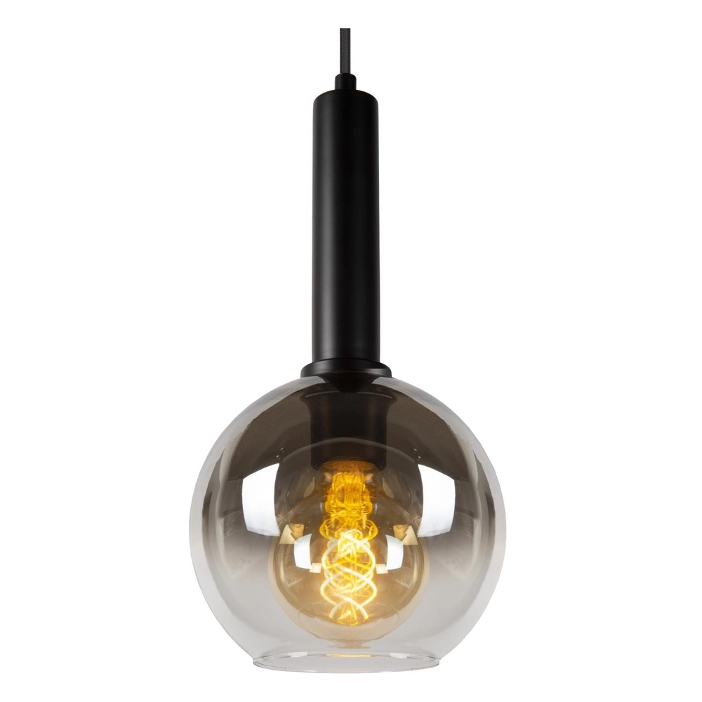 Pendant lamp Marius 7-light black Lucide 5411212452221